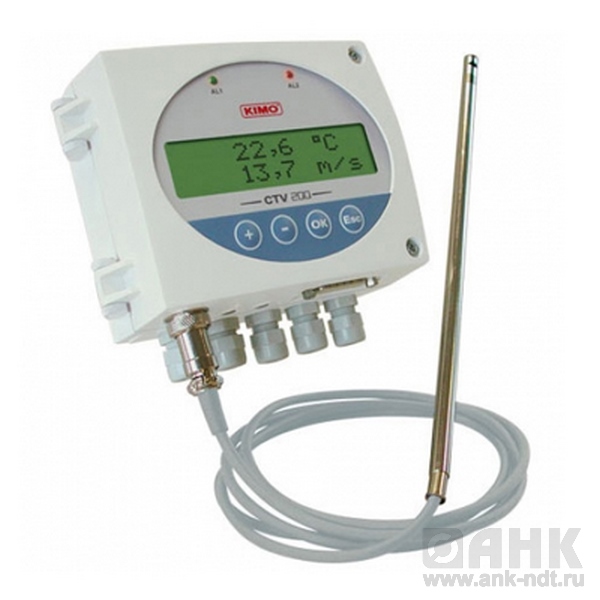 Датчики температуры, влажности, давления и скорости потока воздуха