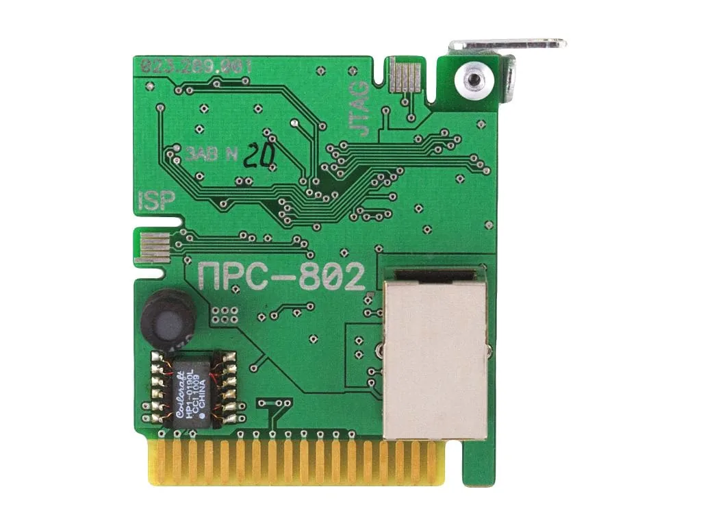 Плата ПРС-802 Ethernet Интелприбор