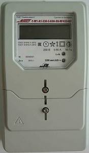 Поверка счетчиков электрической энергии однофазных многофункциональных АИСТ-1